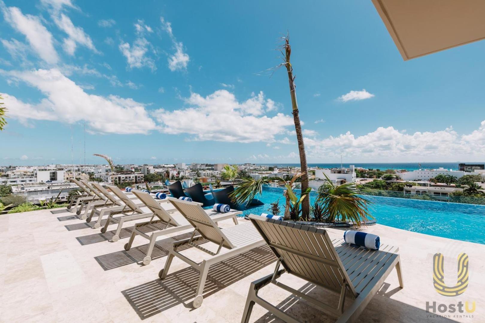 Luxury Dep Whit Pool Apartment Playa del Carmen Bagian luar foto